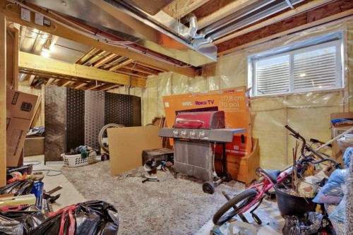 #1201-2384 Sagewood Gate Sw, Airdrie, AB - Indoor Photo Showing Basement