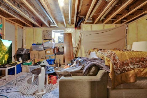 #1201-2384 Sagewood Gate Sw, Airdrie, AB - Indoor Photo Showing Basement