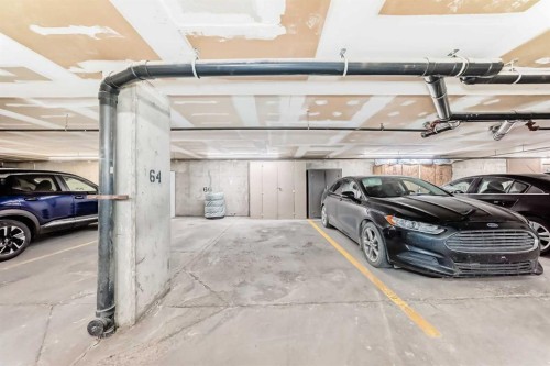 304-7 Somervale View Sw, Calgary, AB - Indoor Photo Showing Garage