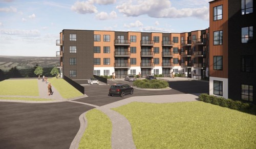 409-245 Edith Place Nw, Calgary, AB - Outdoor With Facade