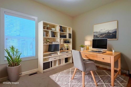 55 Tuscany Estates Drive Nw, Calgary, AB - Indoor Photo Showing Office