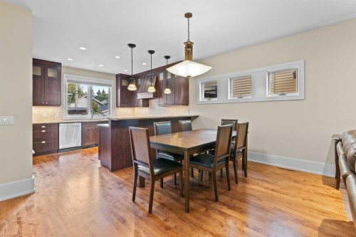 1428 2A Street Nw, Calgary, AB - Indoor Photo Showing Dining Room