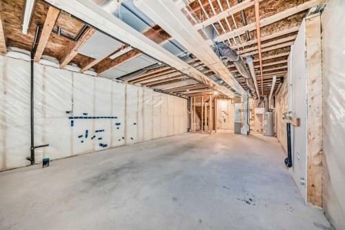 272 Livingston View Nw, Calgary, AB - Indoor Photo Showing Basement