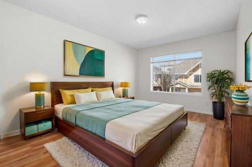 108 Hidden Creek Rise Nw, Calgary, AB - Indoor Photo Showing Bedroom