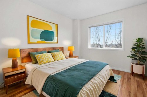 108 Hidden Creek Rise Nw, Calgary, AB - Indoor Photo Showing Bedroom