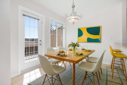 108 Hidden Creek Rise Nw, Calgary, AB - Indoor Photo Showing Dining Room