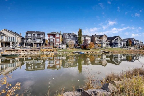 943 Bayside Drive Sw, Airdrie, AB - Outdoor With Body Of Water