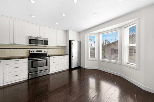 61 Falmere Way Ne, Calgary, AB - Indoor Photo Showing Kitchen With Upgraded Kitchen