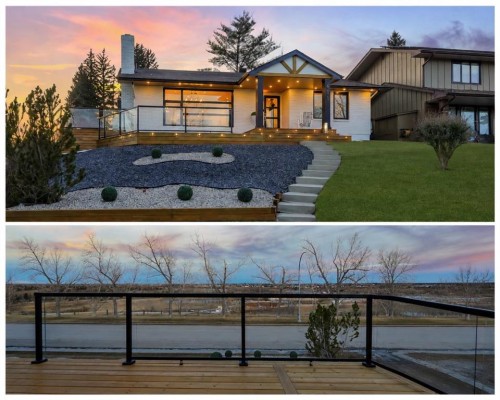 611 Parkridge Drive Se, Calgary, AB - Outdoor With Deck Patio Veranda
