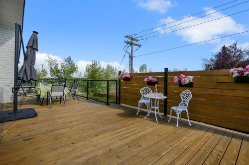 611 Parkridge Drive Se, Calgary, AB - Outdoor With Deck Patio Veranda With Exterior