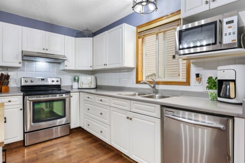 10 Big Springs Hill Se, Airdrie, AB - Indoor Photo Showing Kitchen With Stainless Steel Kitchen With Double Sink