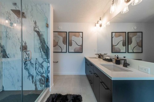 203 Lucas Common Nw, Calgary, AB - Indoor Photo Showing Bathroom