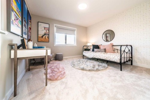 207 Lucas Common Nw, Calgary, AB - Indoor Photo Showing Bedroom