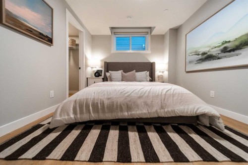 207 Lucas Common Nw, Calgary, AB - Indoor Photo Showing Bedroom