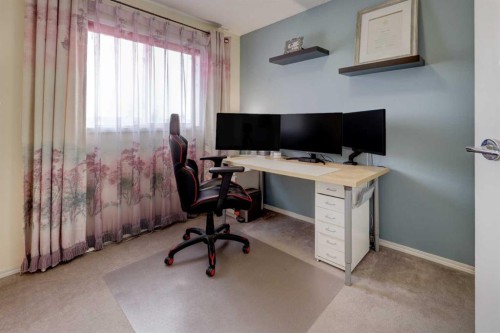 134 Hidden Way Nw, Calgary, AB - Indoor Photo Showing Office
