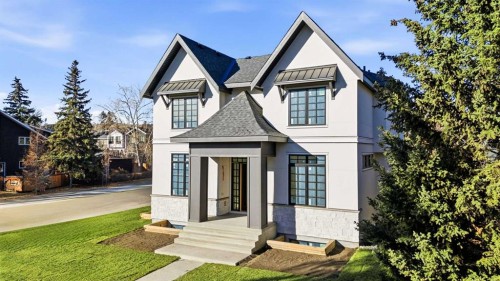 703 35 Street Nw, Calgary, AB - Outdoor With Facade