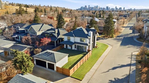 703 35 Street Nw, Calgary, AB - Outdoor With View