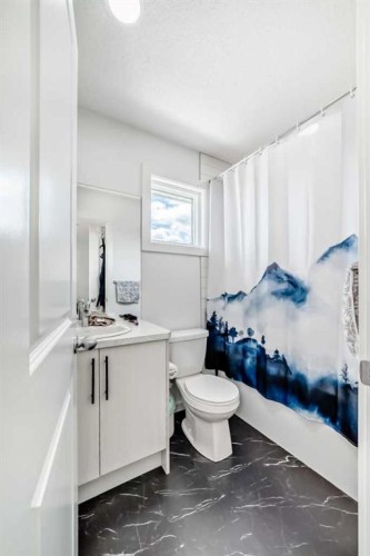 197 Belmont Drive Sw, Calgary, AB - Indoor Photo Showing Bathroom