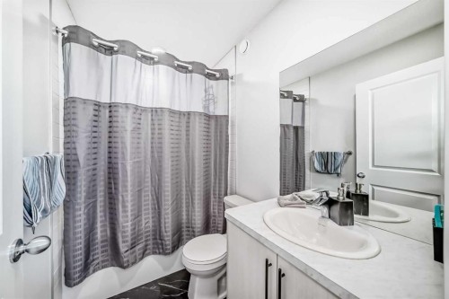 197 Belmont Drive Sw, Calgary, AB - Indoor Photo Showing Bathroom