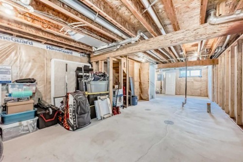 197 Belmont Drive Sw, Calgary, AB - Indoor Photo Showing Basement