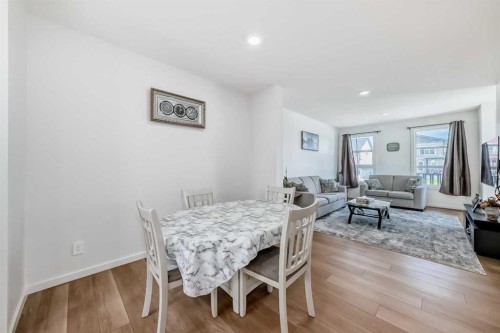 197 Belmont Drive Sw, Calgary, AB - Indoor Photo Showing Dining Room