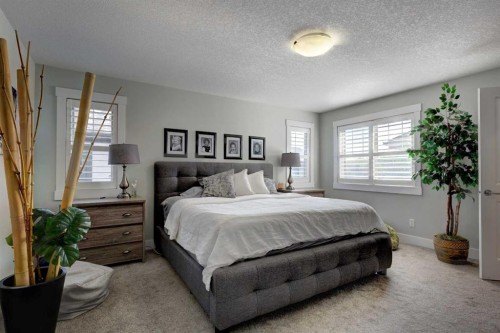 152 Mike Ralph Way Sw, Calgary, AB - Indoor Photo Showing Bedroom