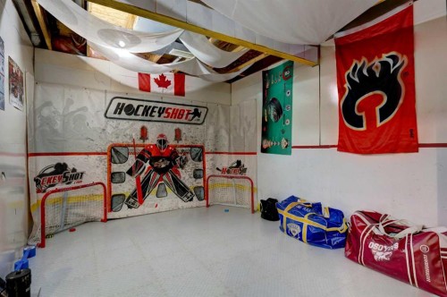 152 Mike Ralph Way Sw, Calgary, AB - Indoor Photo Showing Basement