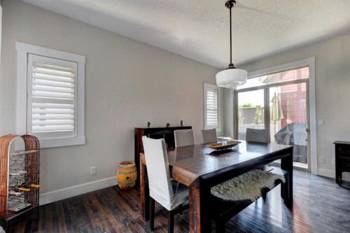 152 Mike Ralph Way Sw, Calgary, AB - Indoor Photo Showing Dining Room