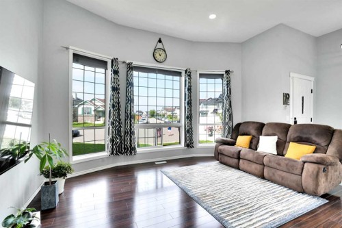235 Saddlemead Road Ne, Calgary, AB - Indoor Photo Showing Living Room