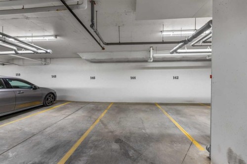 302-1605 17 Street Se, Calgary, AB - Indoor Photo Showing Garage