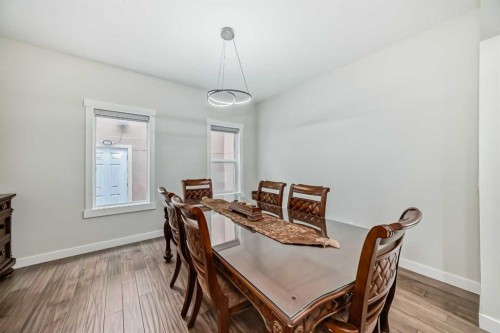 9 Saddlecrest Crescent Ne, Calgary, AB - Indoor Photo Showing Dining Room