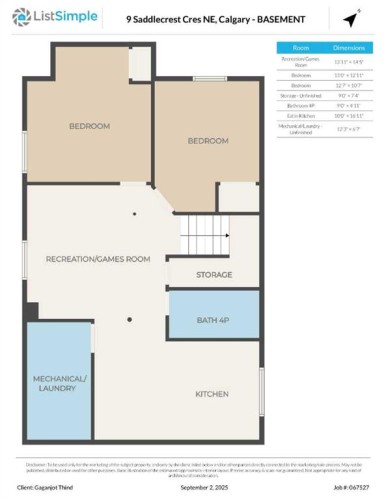 9 Saddlecrest Crescent Ne, Calgary, AB - Other