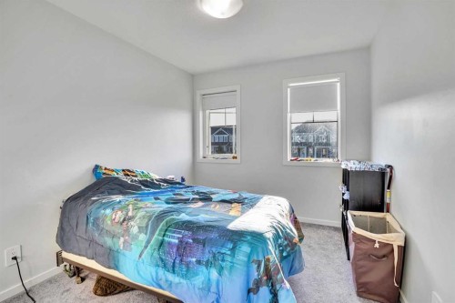 216 Windbury Lane Sw, Airdrie, AB - Indoor Photo Showing Bedroom