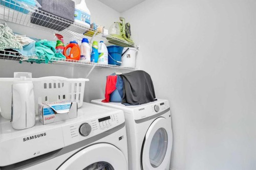 216 Windbury Lane Sw, Airdrie, AB - Indoor Photo Showing Laundry Room