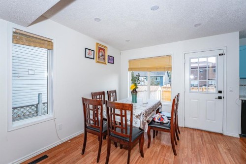 714 Martindale Boulevard Ne, Calgary, AB - Indoor Photo Showing Dining Room