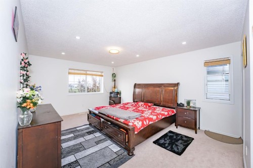 714 Martindale Boulevard Ne, Calgary, AB - Indoor Photo Showing Bedroom