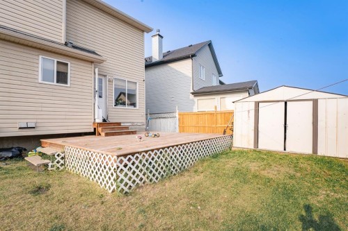 714 Martindale Boulevard Ne, Calgary, AB - Outdoor With Deck Patio Veranda With Exterior