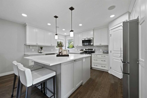 95 Panorama Hills View Nw, Calgary, AB - Indoor Photo Showing Kitchen With Stainless Steel Kitchen With Upgraded Kitchen