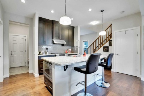 139 Legacy Circle Se, Calgary, AB - Indoor Photo Showing Kitchen With Upgraded Kitchen