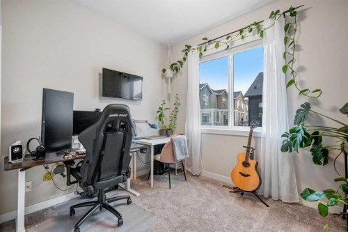716 Redstone Crescent Ne, Calgary, AB - Indoor Photo Showing Office