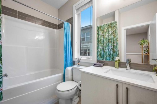 716 Redstone Crescent Ne, Calgary, AB - Indoor Photo Showing Bathroom