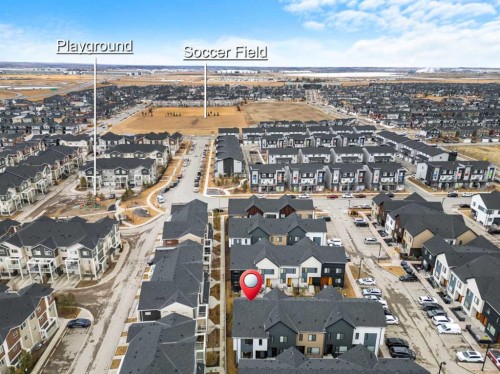 716 Redstone Crescent Ne, Calgary, AB - Outdoor With View