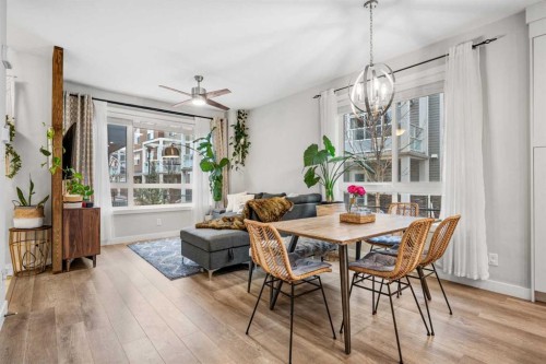 716 Redstone Crescent Ne, Calgary, AB - Indoor Photo Showing Dining Room