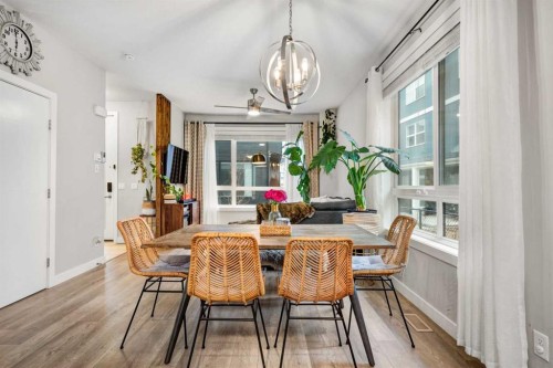 716 Redstone Crescent Ne, Calgary, AB - Indoor Photo Showing Dining Room