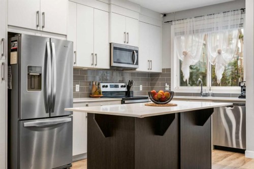 716 Redstone Crescent Ne, Calgary, AB - Indoor Photo Showing Kitchen With Stainless Steel Kitchen With Upgraded Kitchen
