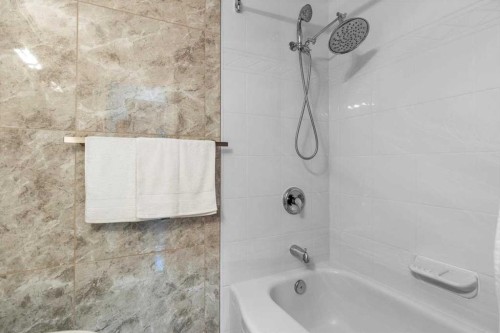 343 Queen Tamara Way Se, Calgary, AB - Indoor Photo Showing Bathroom