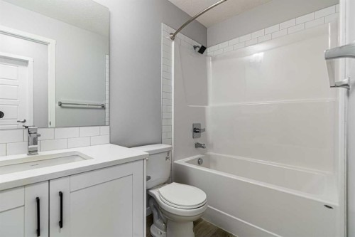 203-360 Harvest Hills Way Ne, Calgary, AB - Indoor Photo Showing Bathroom