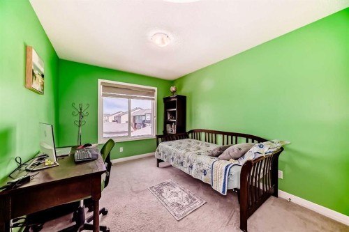 77 Red Sky Way Ne, Calgary, AB - Indoor Photo Showing Bedroom
