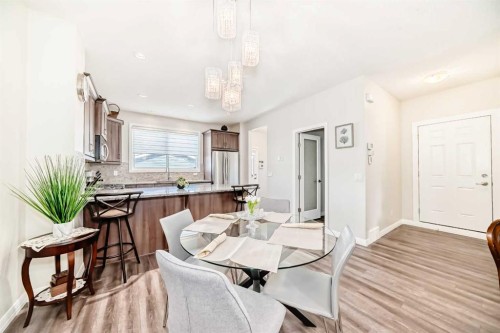 77 Red Sky Way Ne, Calgary, AB - Indoor Photo Showing Dining Room