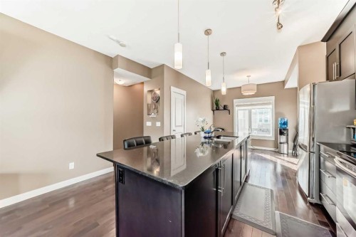 29 Skyview Point Link Ne, Calgary, AB - Indoor Photo Showing Kitchen With Upgraded Kitchen